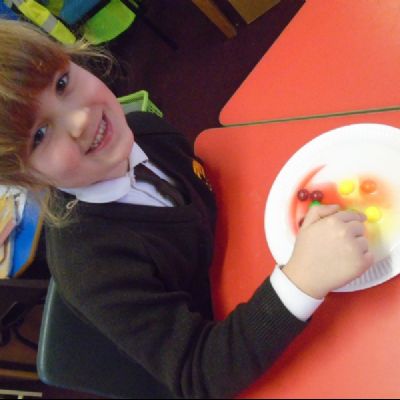 Having Fun in Science with Skittles!