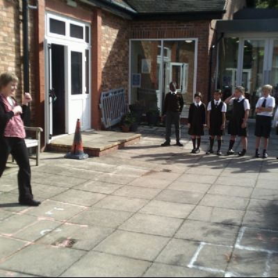 Spanish Lesson Outside