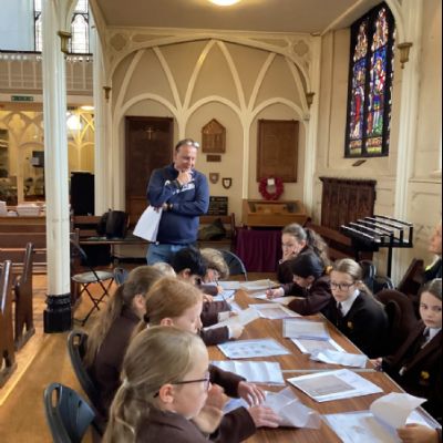 Visit to Allerton Synagogue & St Georges' Church